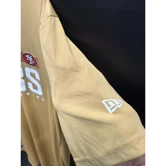 Official NFL New Era Apparel San Francisco 49ers Quick Dry Shirt NWT XL Read - Picture 2 of 9